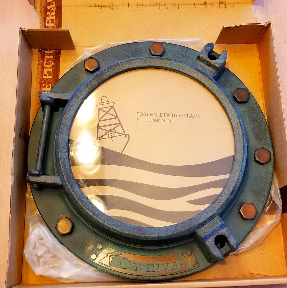 Carnival Cruise porthole picture frame